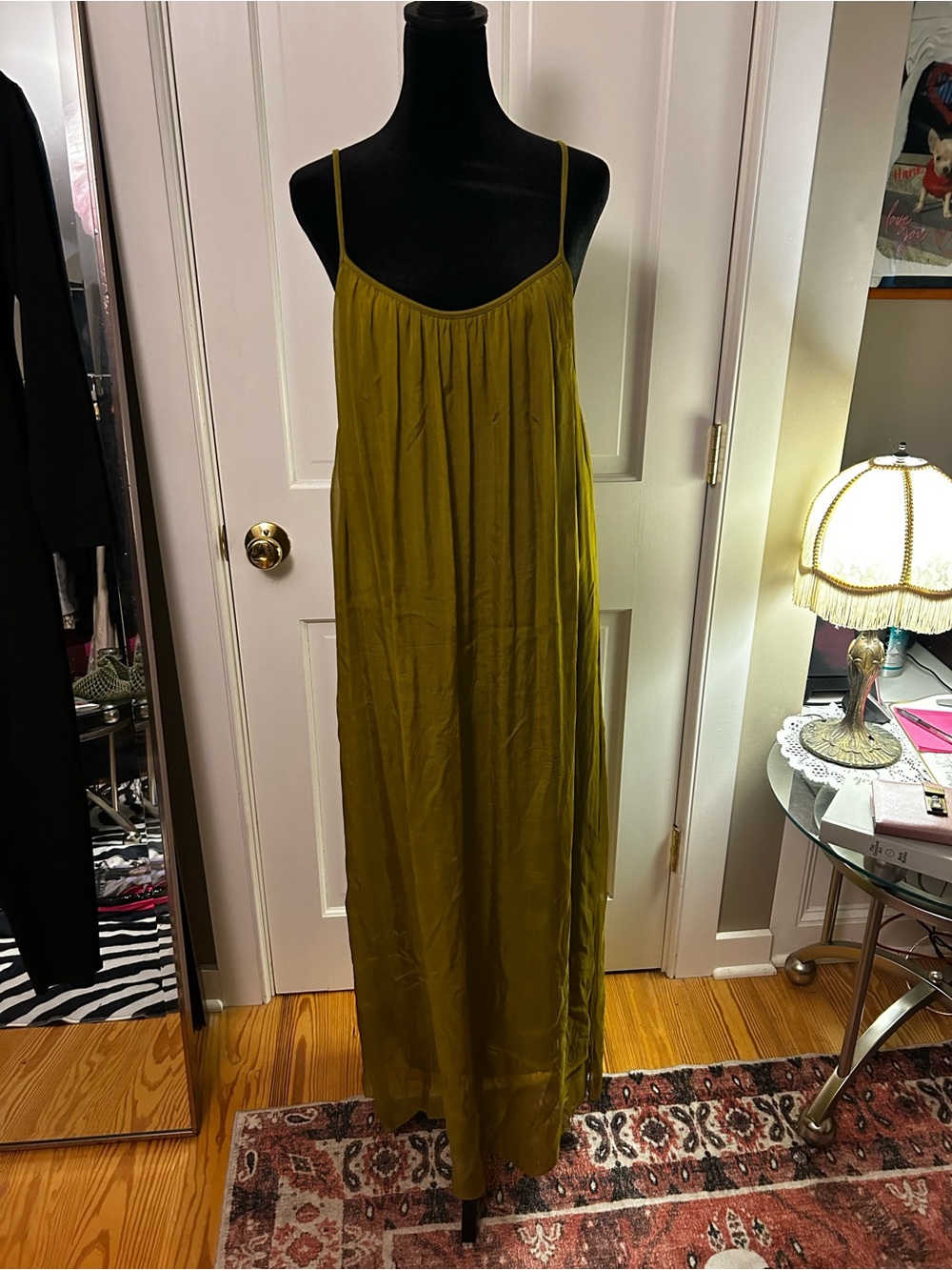 Olive 🫒 maxi dress
